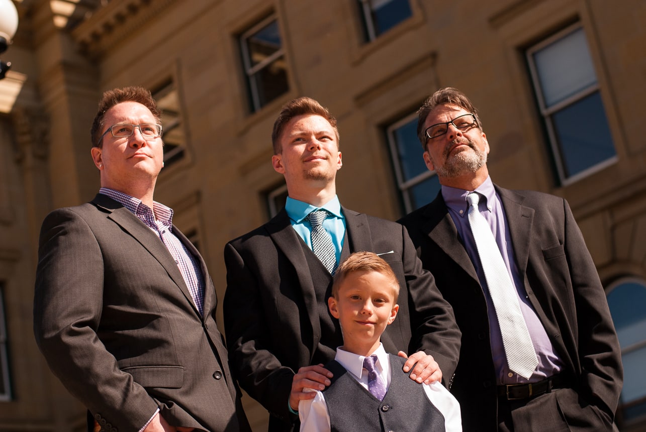 Graduation, photos at Edmonton's Alberta Legislature Building